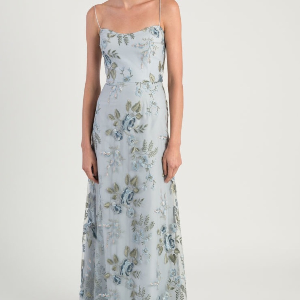 Jenny Yoo floor length. Never worn, never altered.